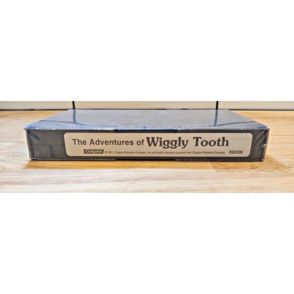 The Adventures Of Wiggly Tooth (VHS) HTF Vintage Colgate Promo - Picture 1 of 4